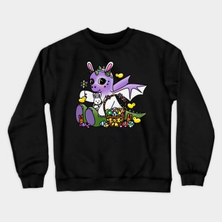 Genderqueer Easter Dragon Crewneck Sweatshirt